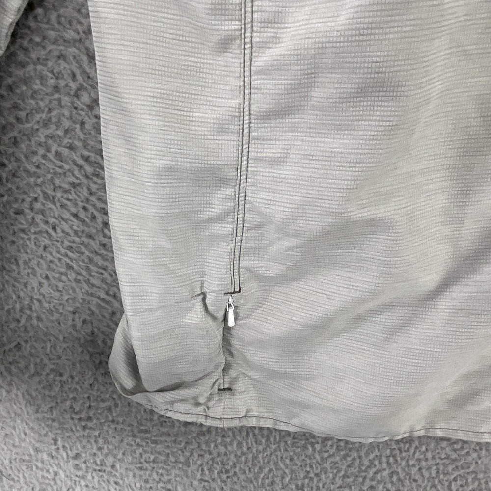 Mountain Hardwear Button Womens M Gray Roll Tab Sleeve Lightweight Vented - Picture 3 of 10